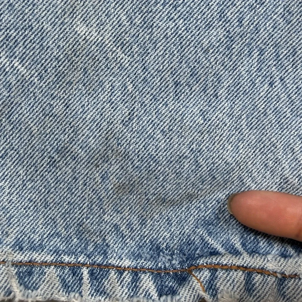 Vintage 90s Levi's 505 Jeans Men's 33x36 Fit 32x35 Regular Fit Orange Tab